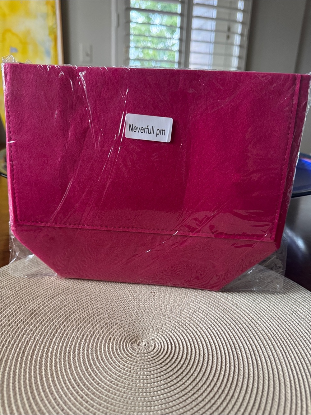 Neverfull PM Tote Insert Organizer in Hot Pink